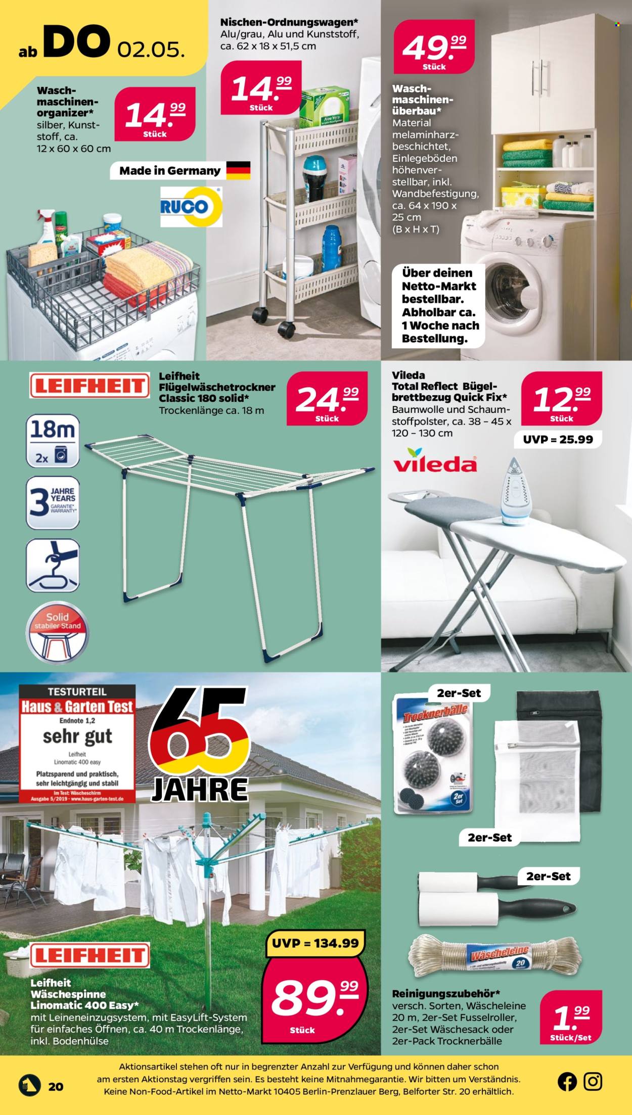Netto Prospekte  - 29.04.2024 - 4.05.2024. Seite 20