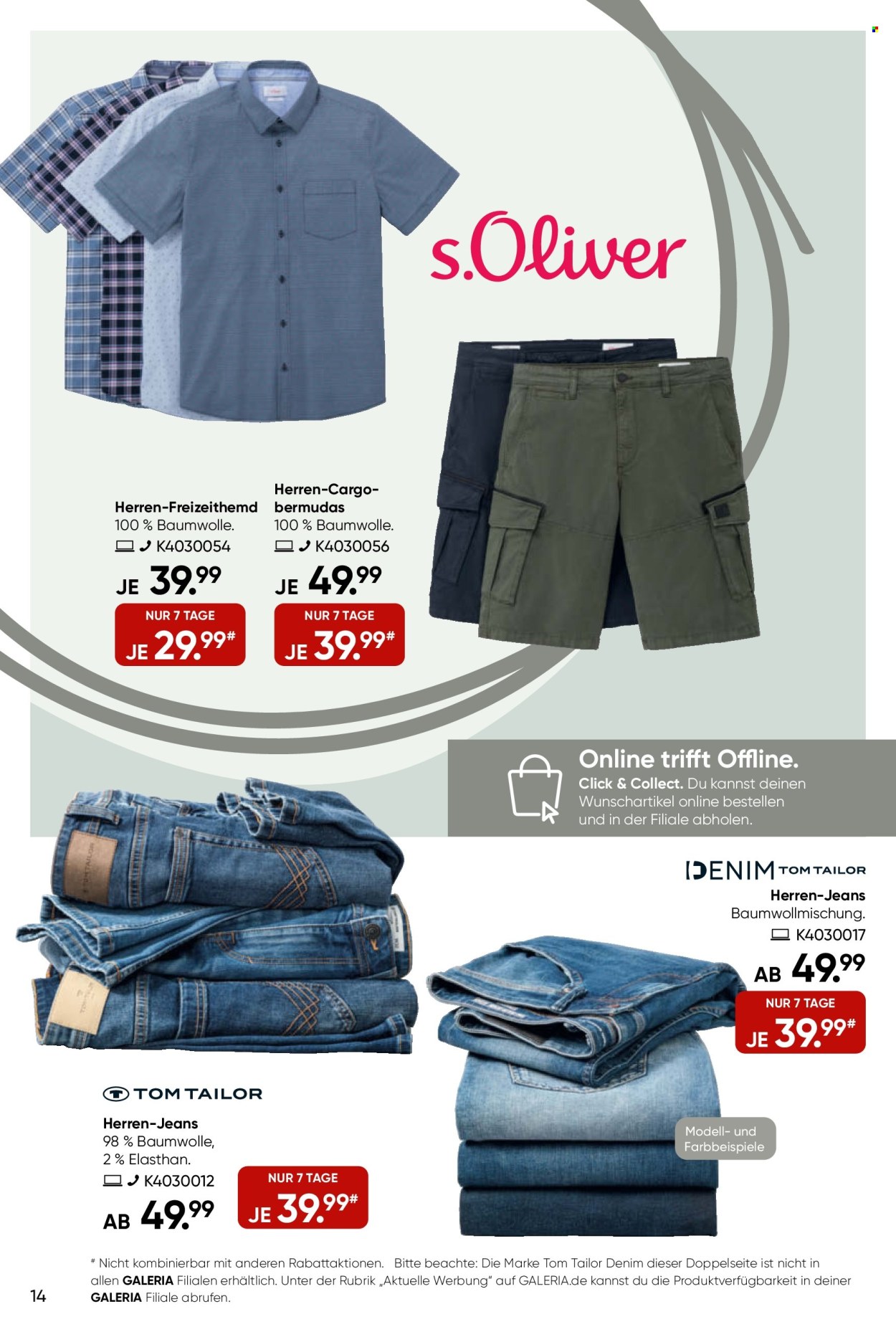 GALERIA Karstadt Kaufhof Prospekte  - 24.04.2024 - 30.04.2024. Seite 14