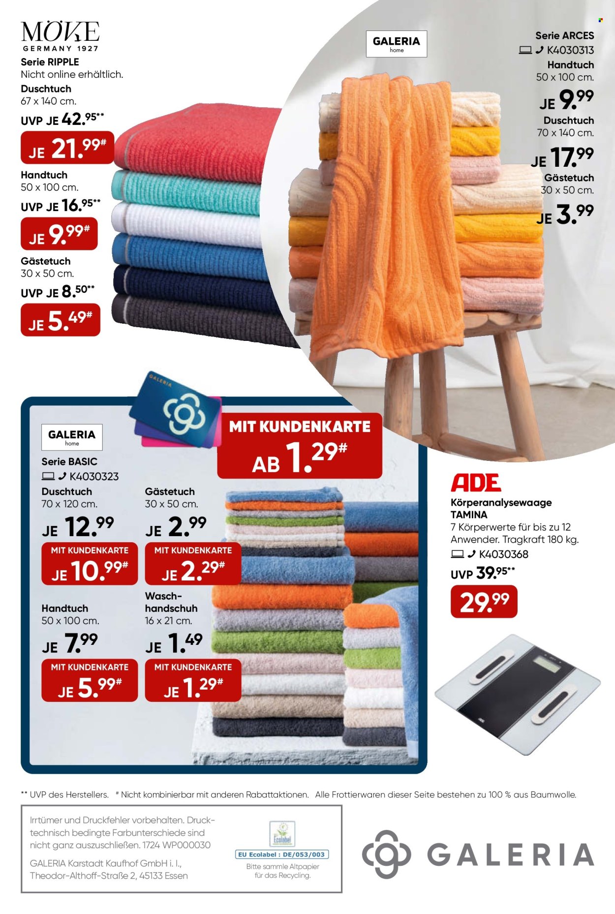 GALERIA Karstadt Kaufhof Prospekte  - 24.04.2024 - 30.04.2024. Seite 28
