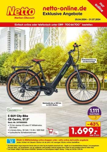 Prospekte Netto Marken-Discount - 25.04.2024 - 31.07.2024.