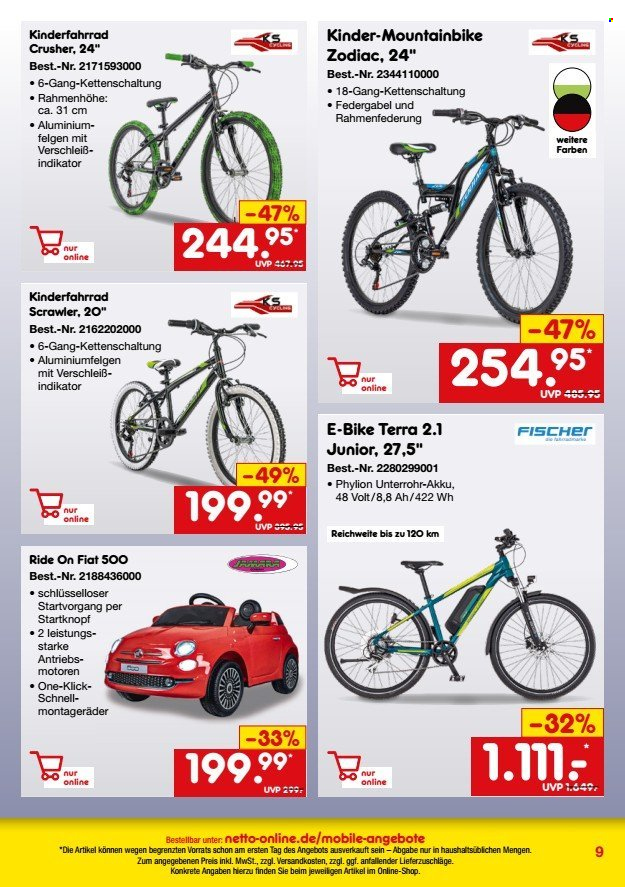 Netto Marken-Discount Prospekte  - 25.04.2024 - 31.07.2024. Seite 9