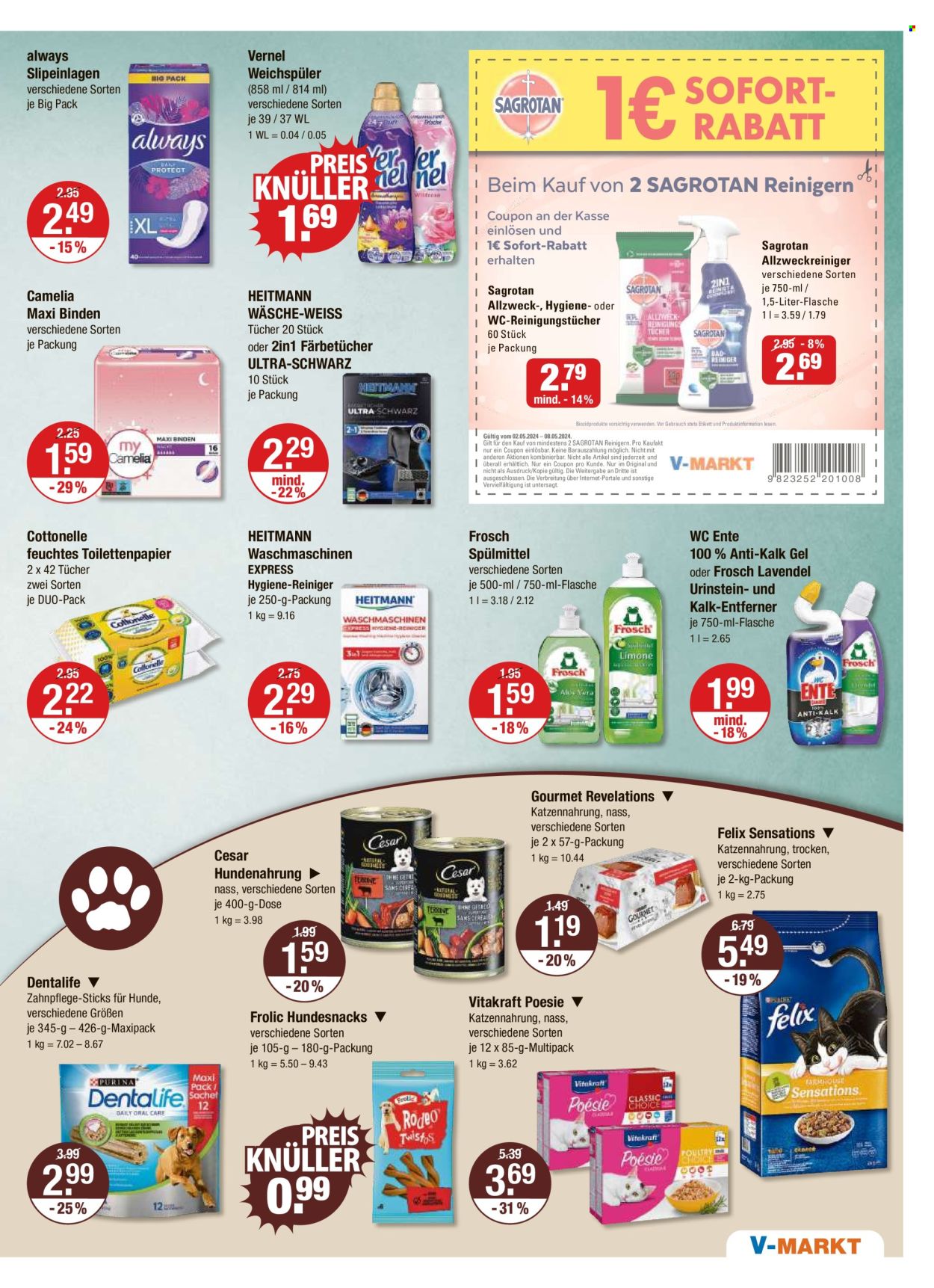 V-Markt Prospekte  - 2.05.2024 - 8.05.2024. Seite 13