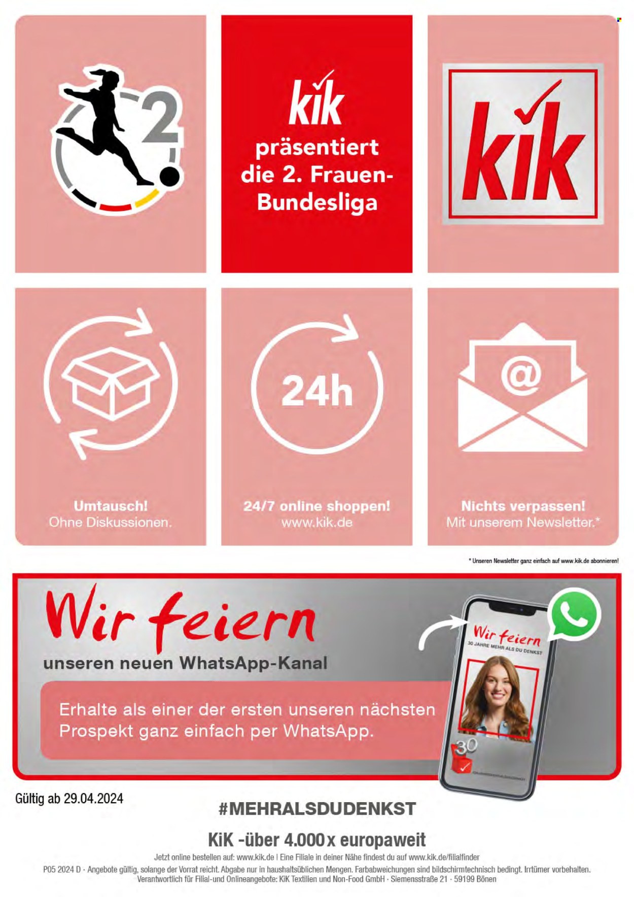 Kik Prospekte  - 26.04.2024 - 2.06.2024. Seite 30