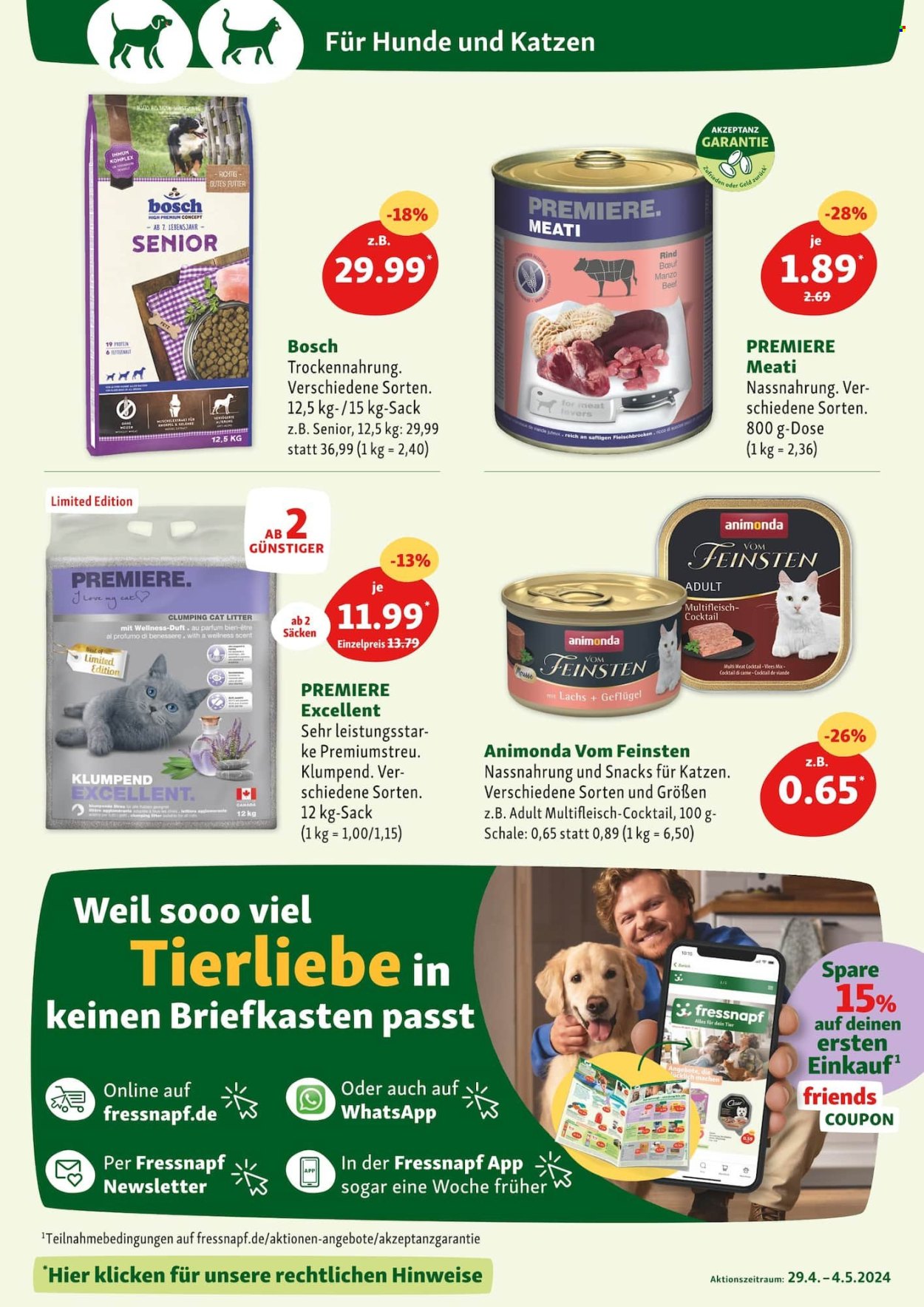 Fressnapf Prospekte  - 29.04.2024 - 4.05.2024. Seite 4
