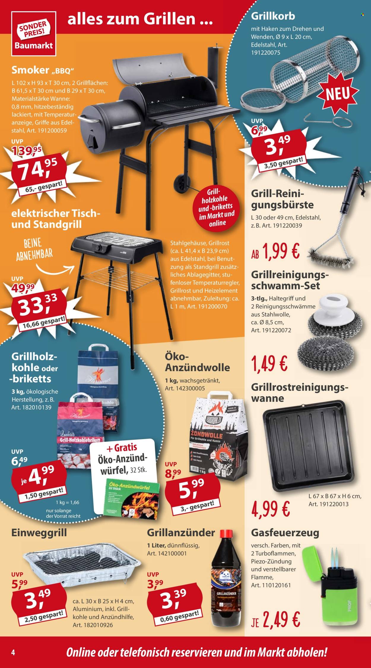 Sonderpreis-Baumarkt Prospekte  - 4.05.2024 - 10.05.2024. Seite 4