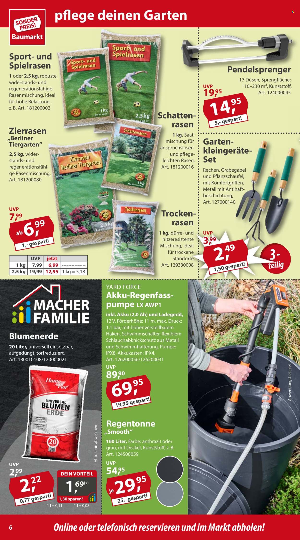 Sonderpreis-Baumarkt Prospekte  - 4.05.2024 - 10.05.2024. Seite 6