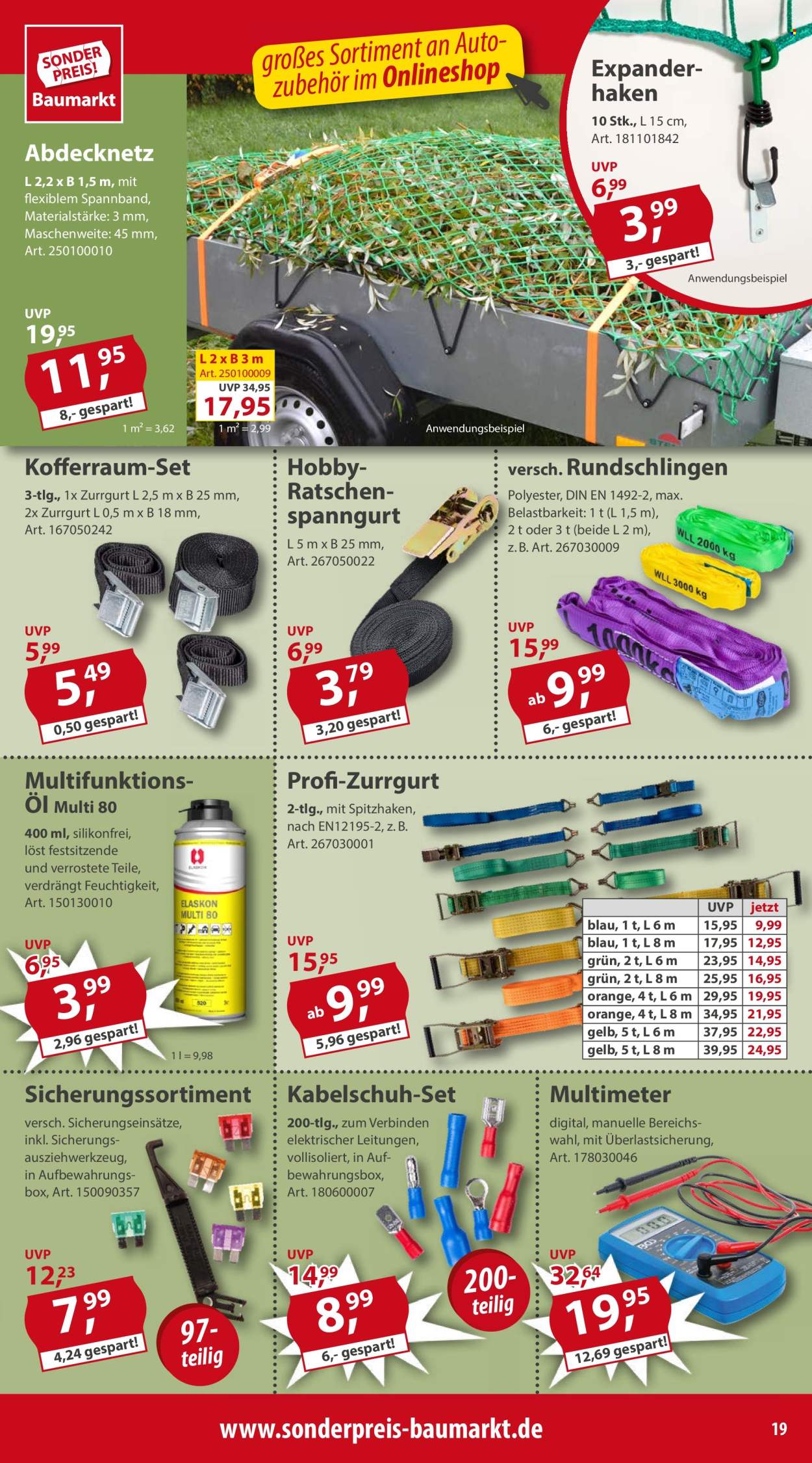 Sonderpreis-Baumarkt Prospekte  - 4.05.2024 - 10.05.2024. Seite 19