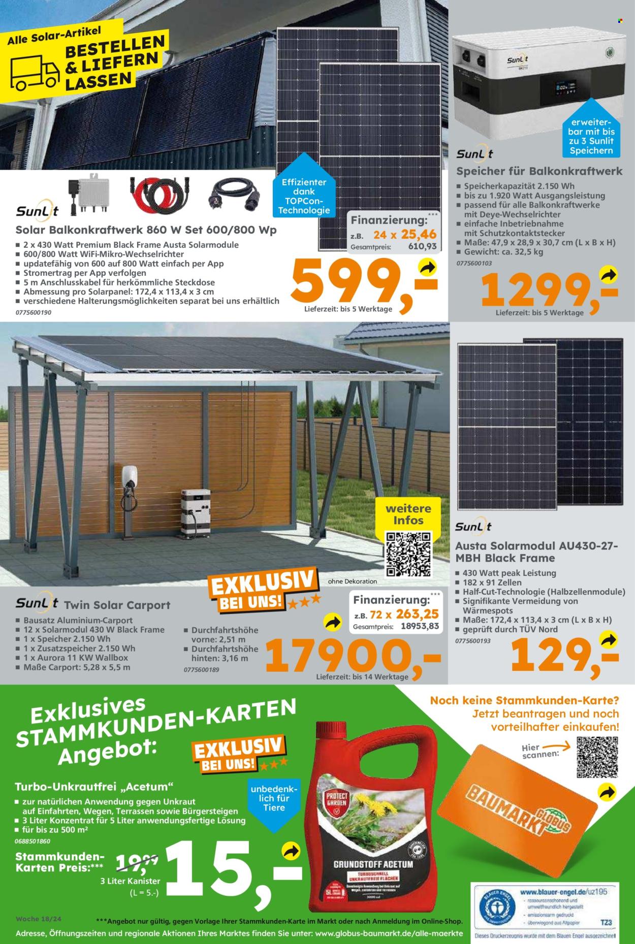 Globus Baumarkt Prospekte  - 29.04.2024 - 4.05.2024. Seite 24