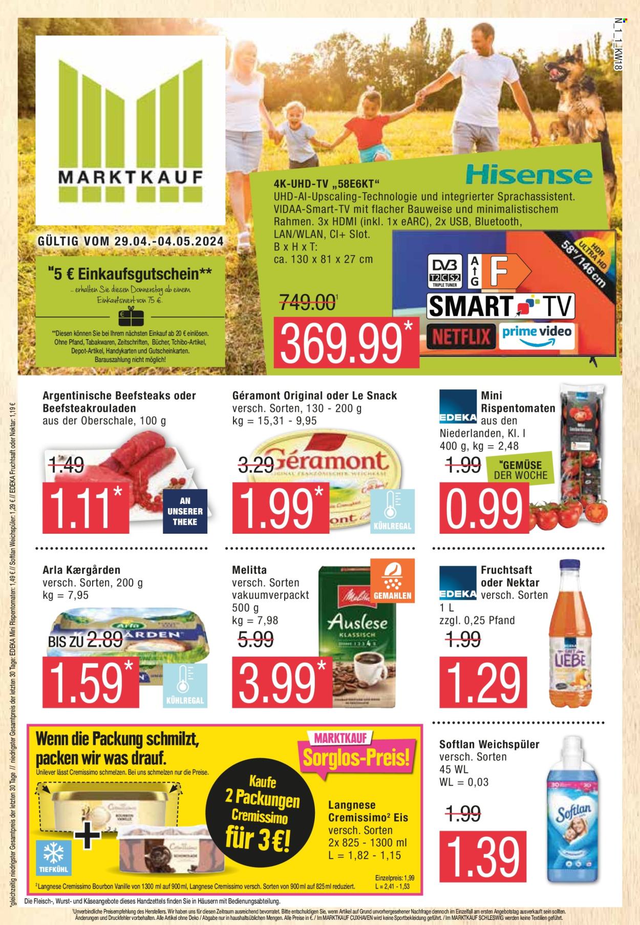 Marktkauf Prospekte  - 29.04.2024 - 4.05.2024. Seite 1