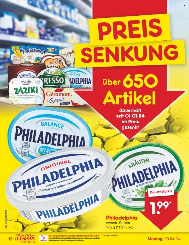 Netto Marken-Discount Prospekte  - 29.04.2024 - 4.05.2024. Seite 12