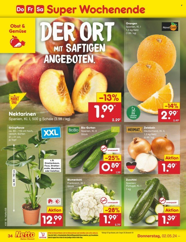 Netto Marken-Discount Prospekte  - 29.04.2024 - 4.05.2024. Seite 38