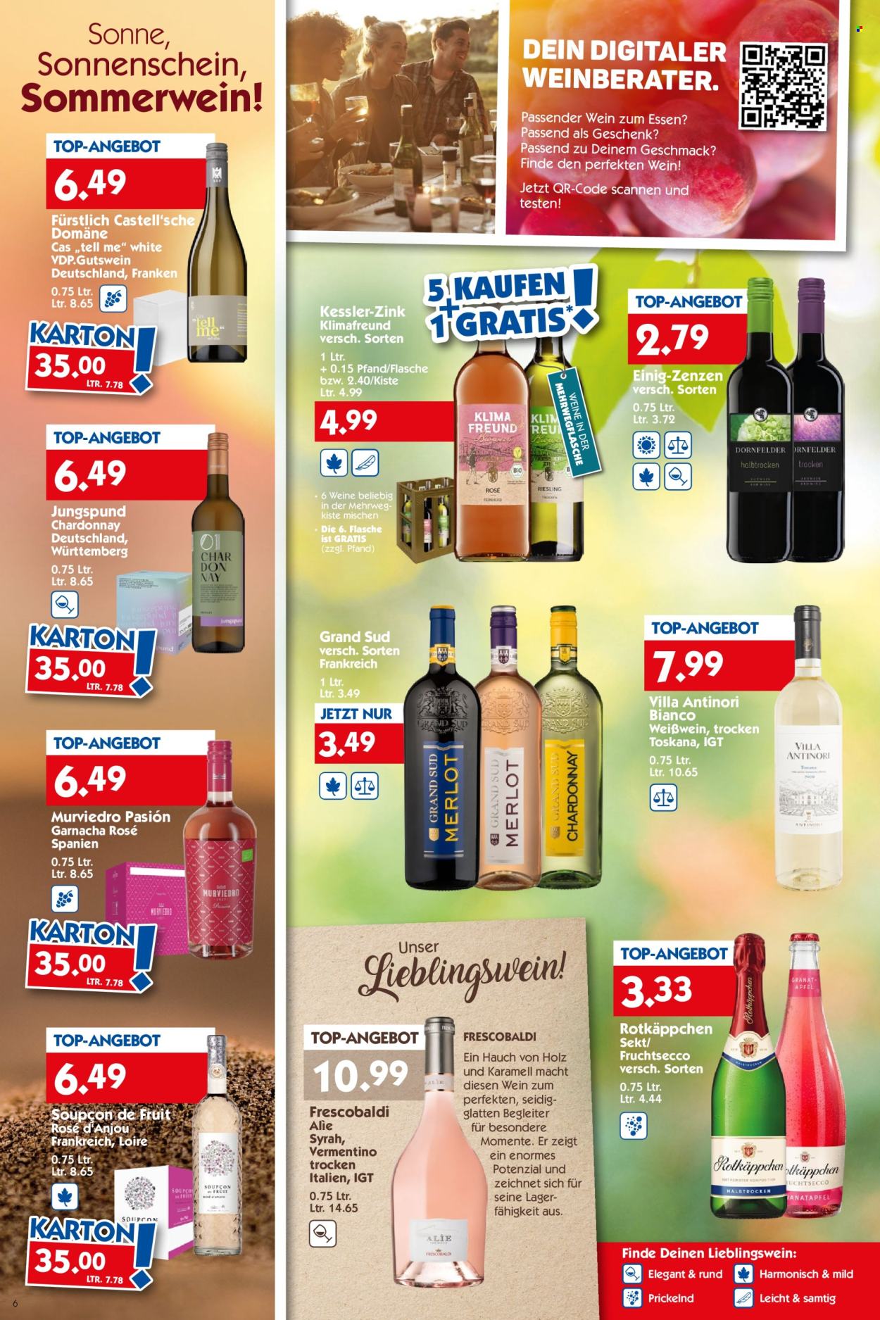 Hol'ab! Getränkemarkt Prospekte  - 29.04.2024 - 4.05.2024. Seite 6