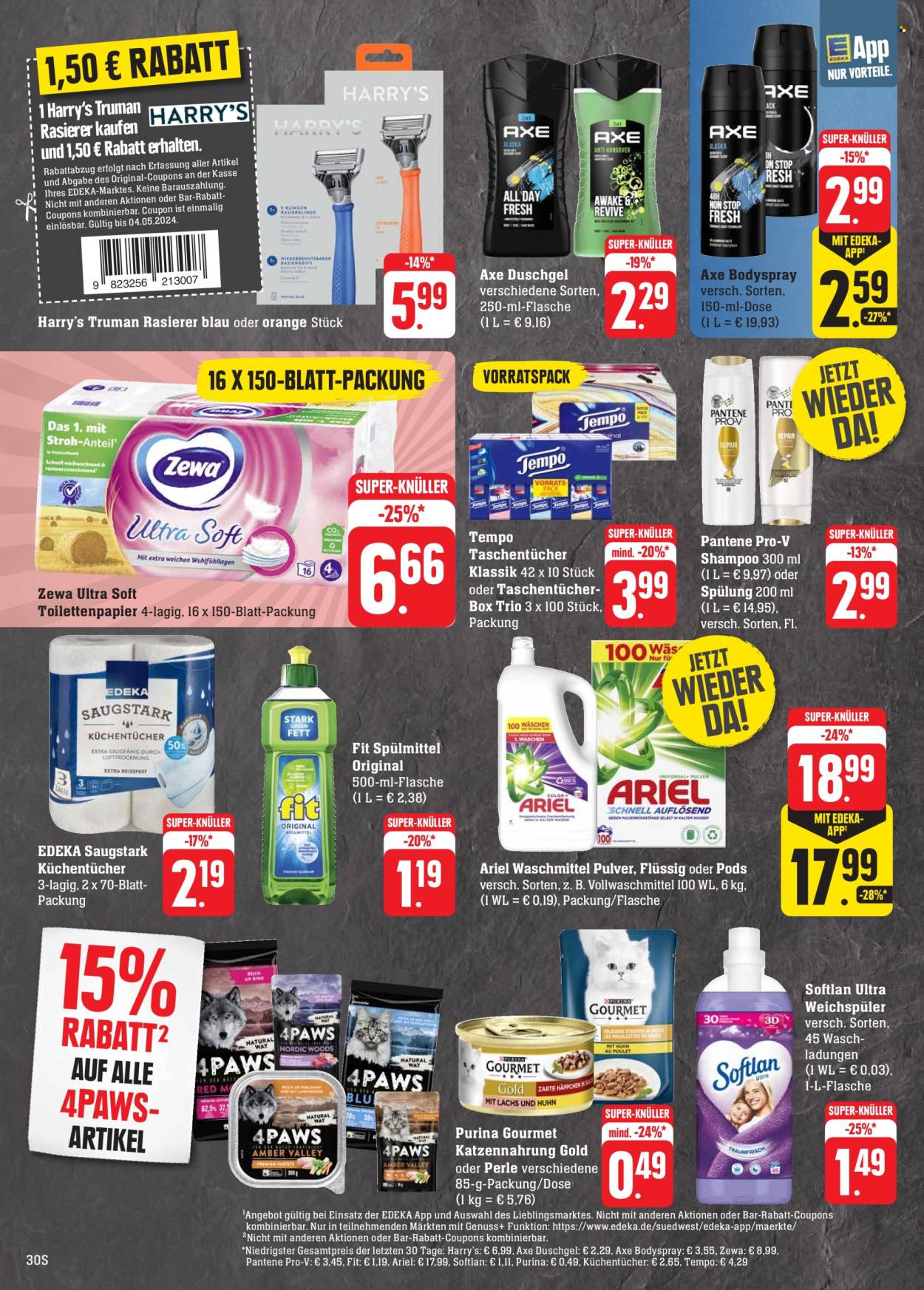 Edeka Prospekte  - 29.04.2024 - 4.05.2024. Seite 30