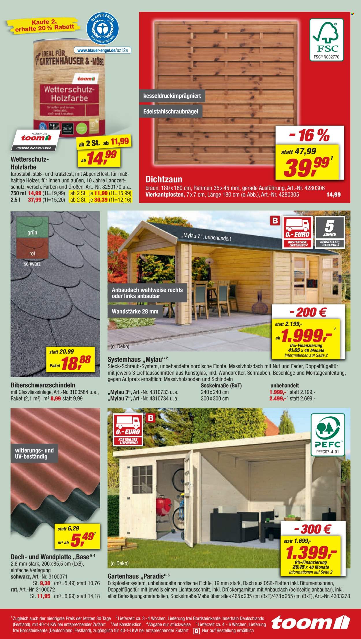toom Baumarkt Prospekte  - 4.05.2024 - 10.05.2024. Seite 19