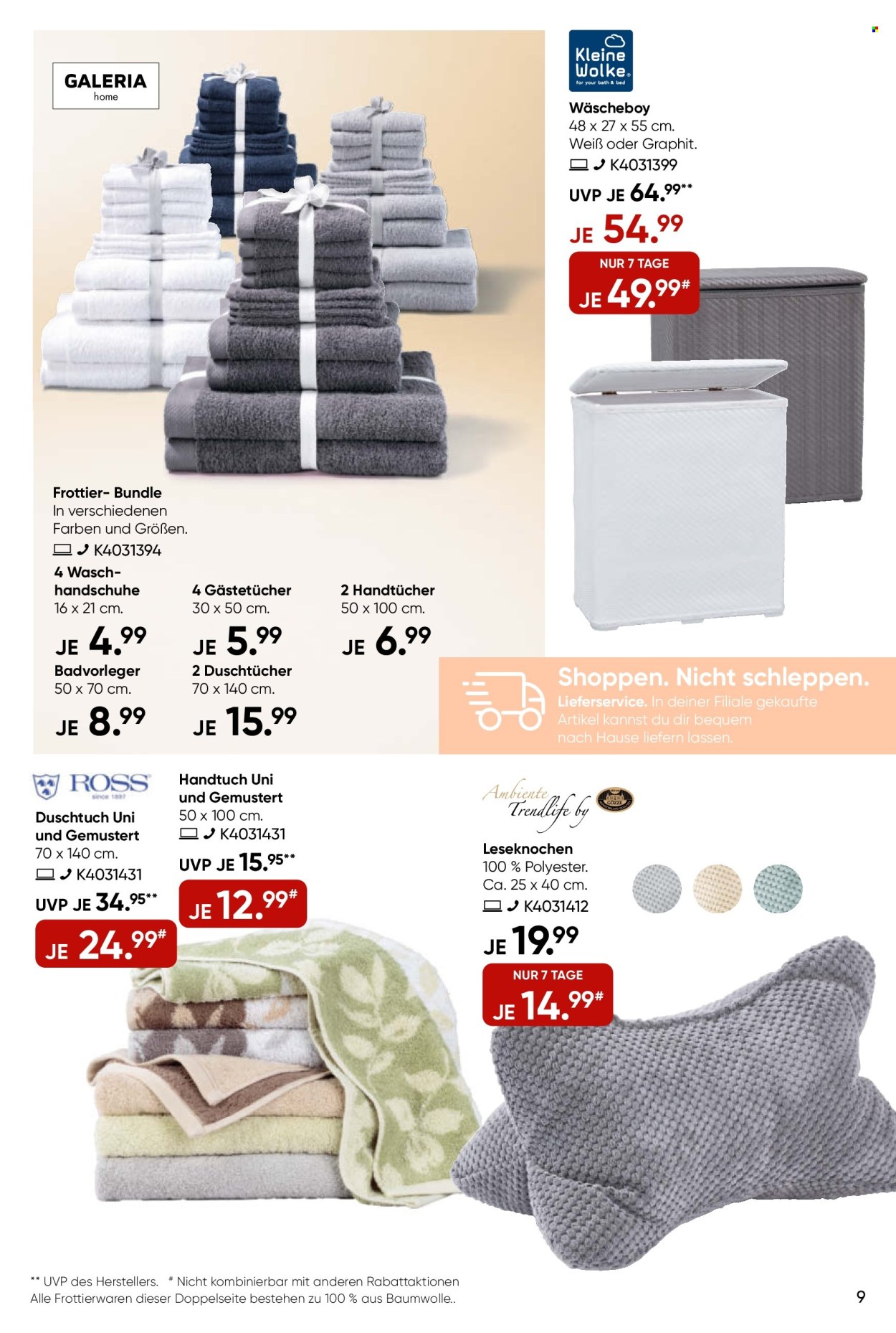 GALERIA Karstadt Kaufhof Prospekte  - 29.04.2024 - 5.05.2024. Seite 9