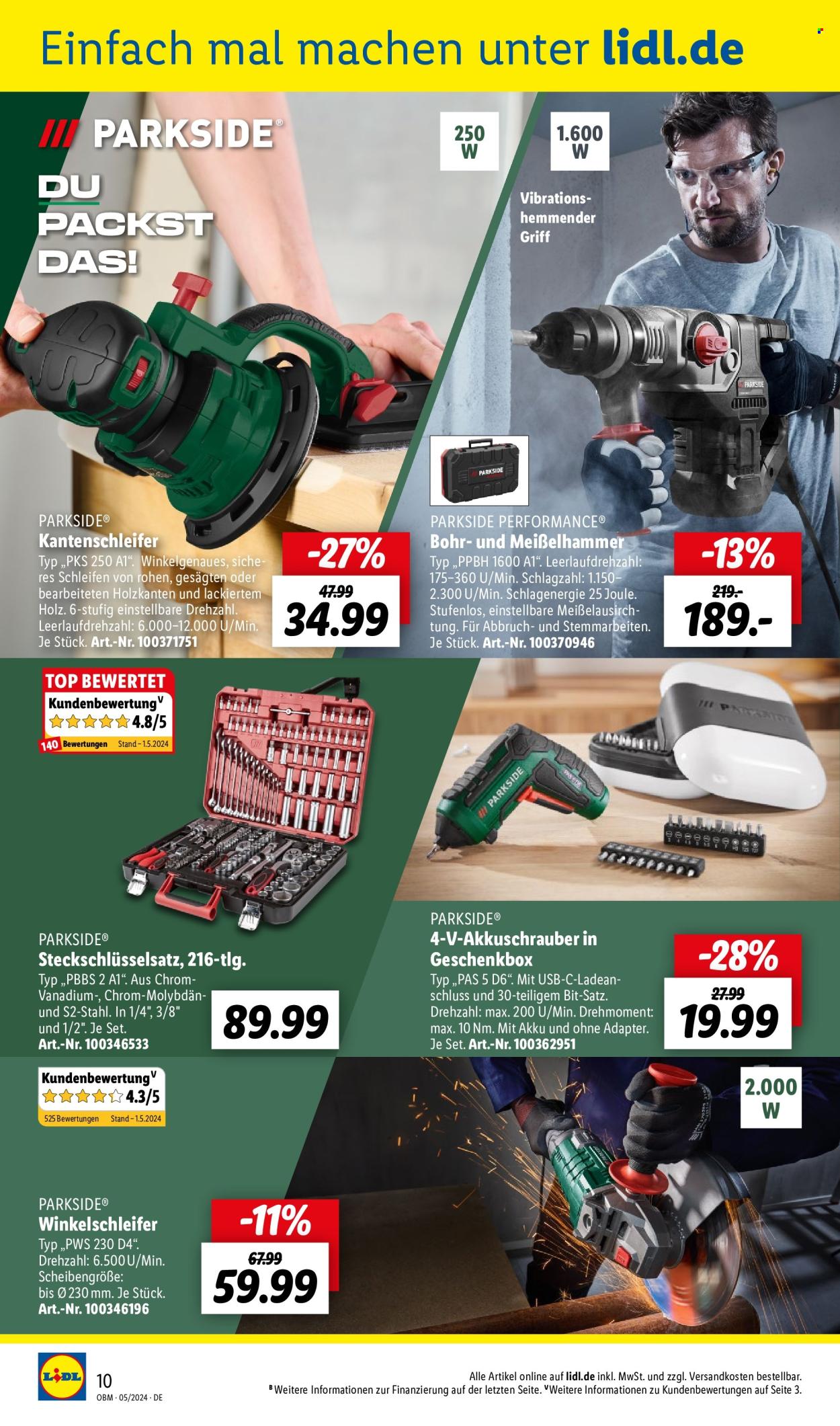 Lidl Prospekte  - 1.05.2024 - 31.05.2024. Seite 10