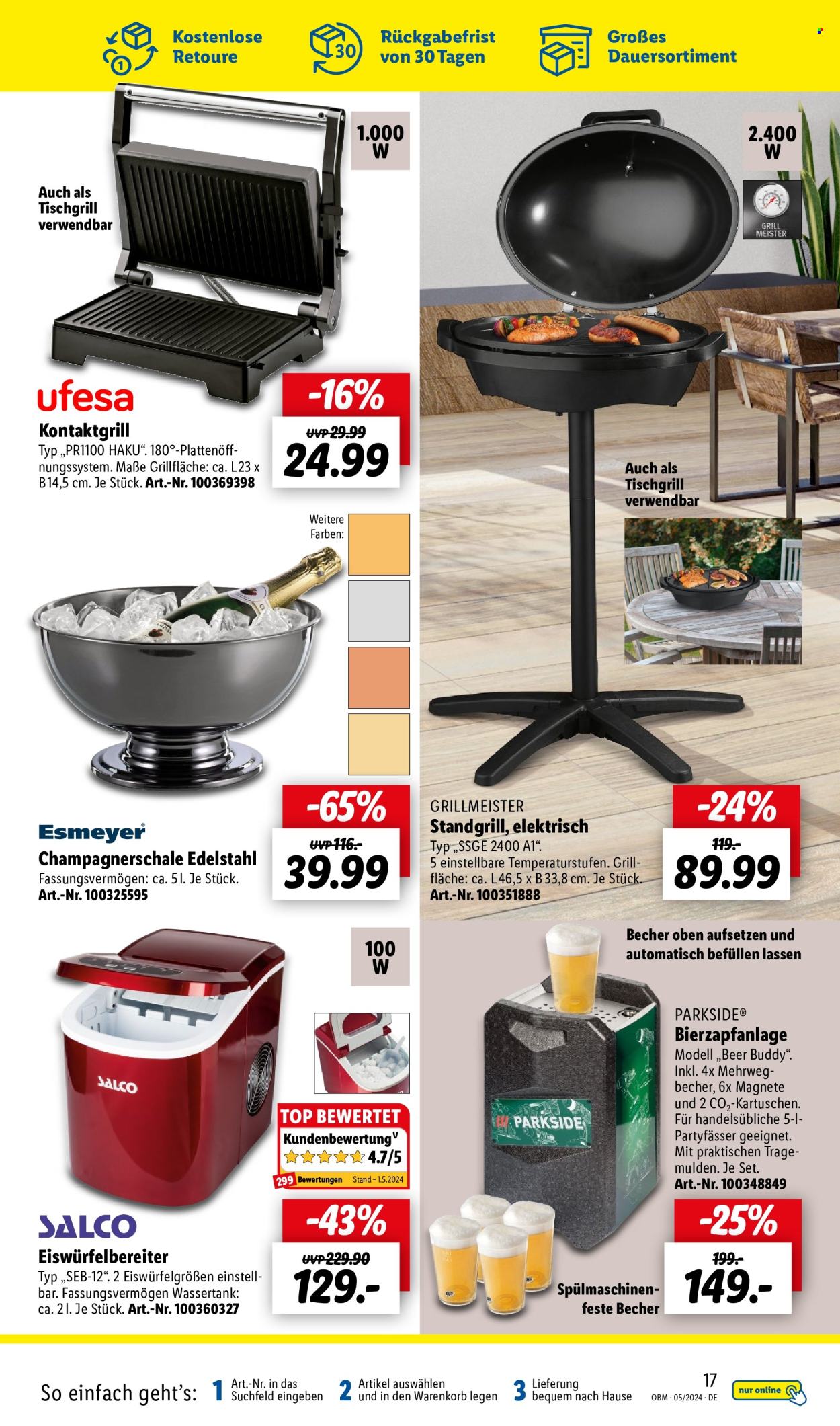 Lidl Prospekte  - 1.05.2024 - 31.05.2024. Seite 17