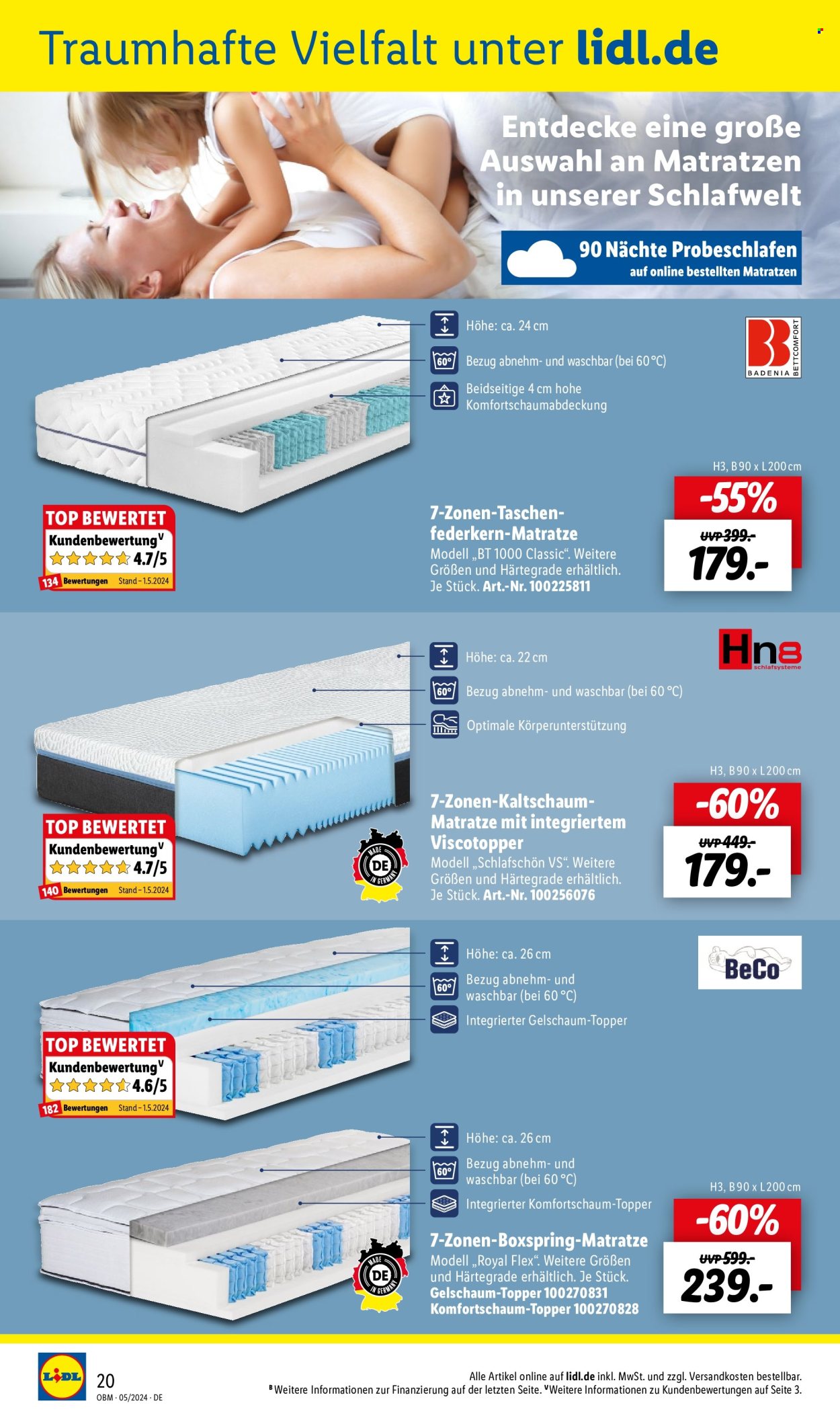 Lidl Prospekte  - 1.05.2024 - 31.05.2024. Seite 20