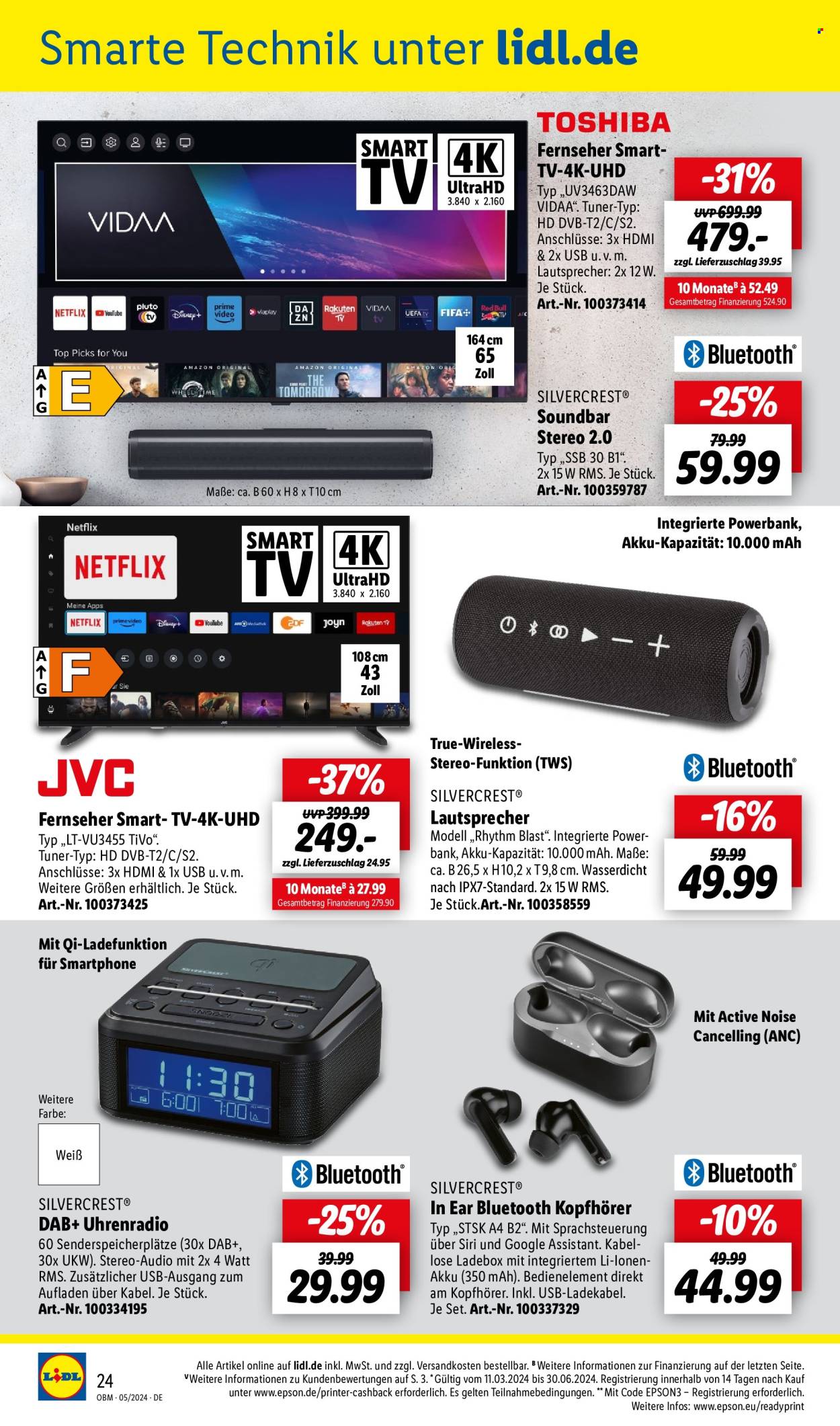 Lidl Prospekte  - 1.05.2024 - 31.05.2024. Seite 24