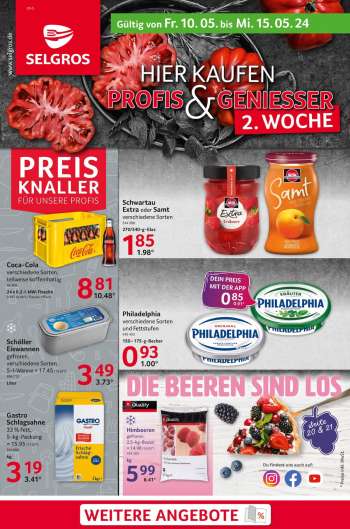 Prospekte Selgros - 10.05.2024 - 15.05.2024.