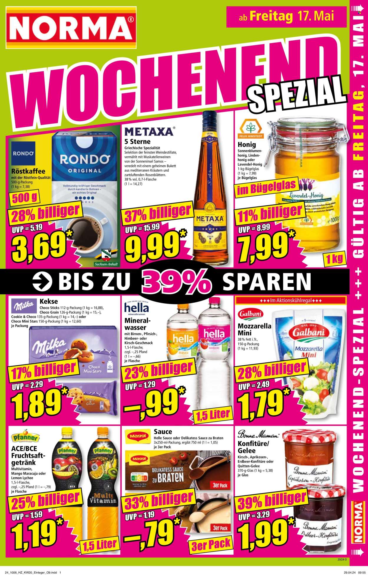 Norma Prospekte  - 13.05.2024 - 19.05.2024. Seite 17