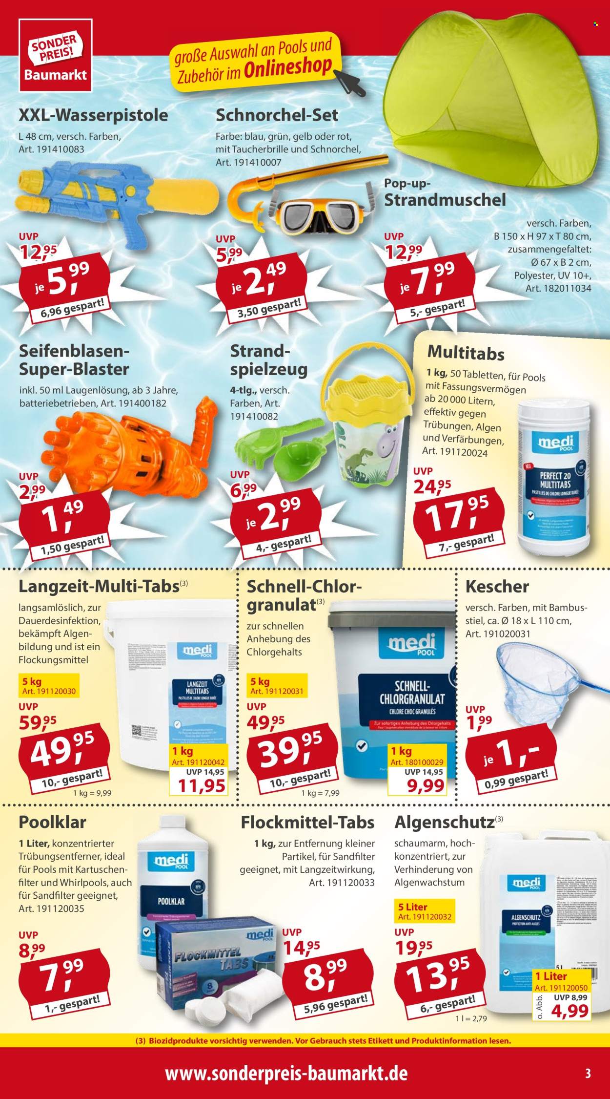 Sonderpreis-Baumarkt Prospekte  - 11.05.2024 - 17.05.2024. Seite 3