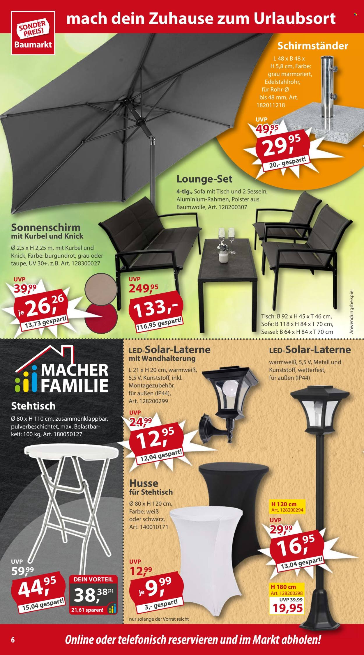 Sonderpreis-Baumarkt Prospekte  - 11.05.2024 - 17.05.2024. Seite 6