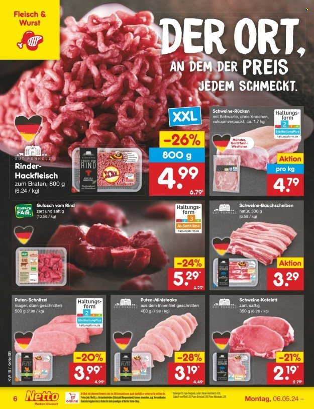 Netto Marken-Discount Prospekte  - 6.05.2024 - 11.05.2024. Seite 6