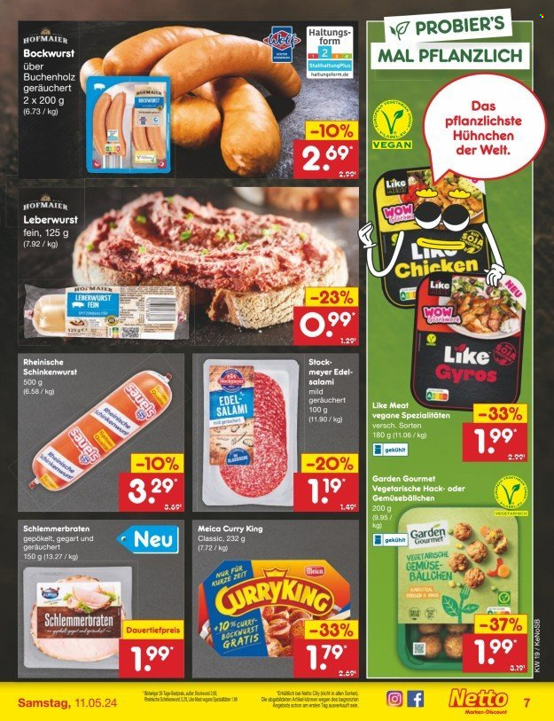 Netto Marken-Discount Prospekte  - 6.05.2024 - 11.05.2024. Seite 7
