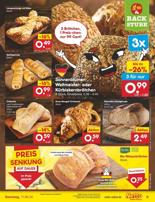 Netto Marken-Discount Prospekte  - 6.05.2024 - 11.05.2024. Seite 9