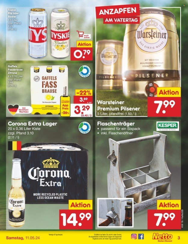 Netto Marken-Discount Prospekte  - 6.05.2024 - 11.05.2024. Seite 21