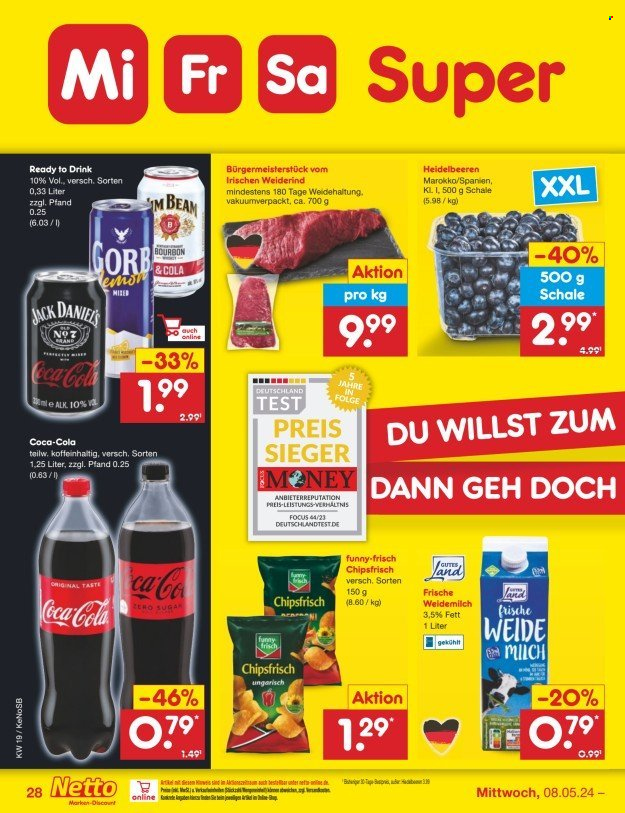 Netto Marken-Discount Prospekte  - 6.05.2024 - 11.05.2024. Seite 38