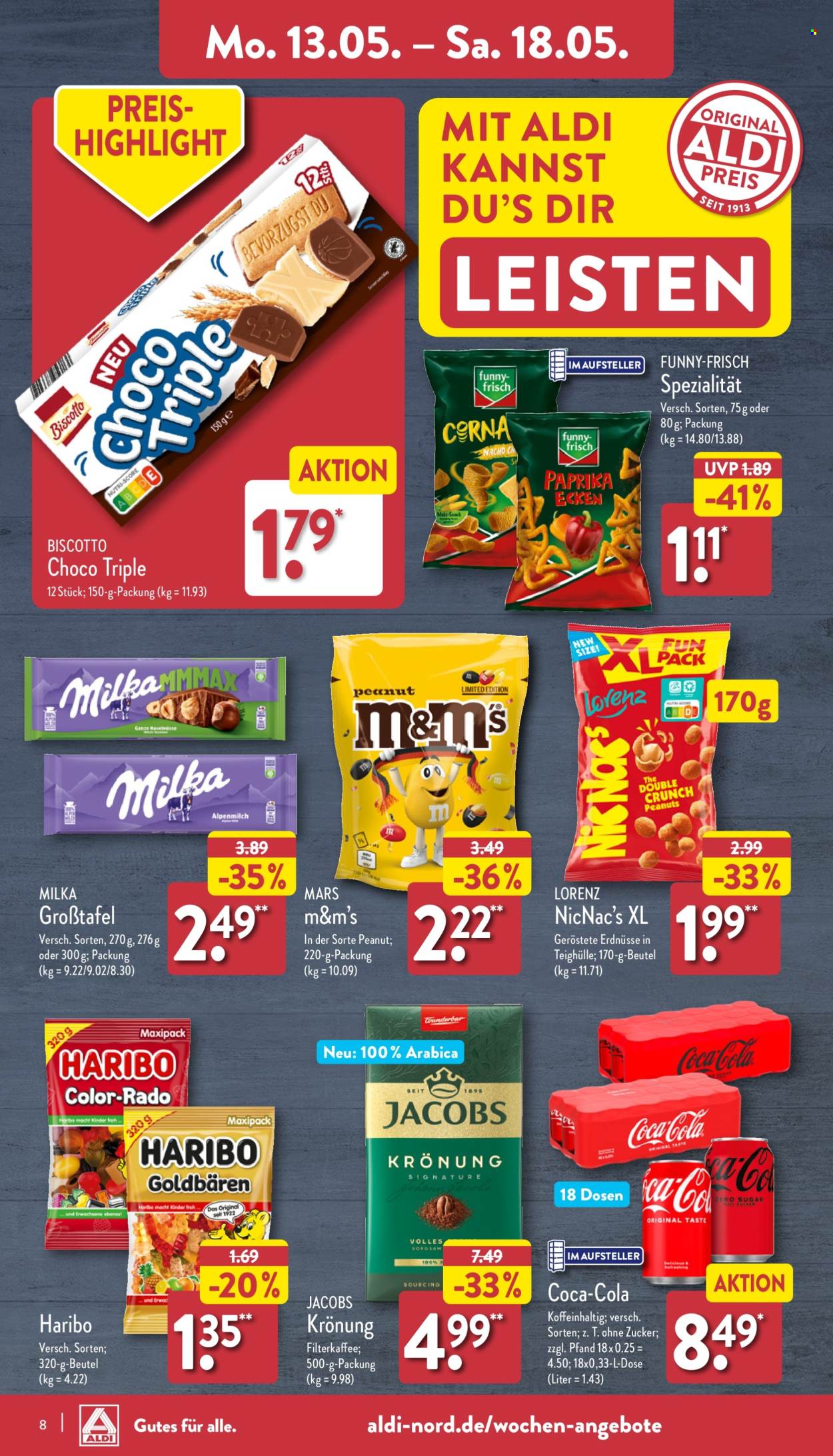 ALDI Nord Prospekte  - 13.05.2024 - 18.05.2024. Seite 8