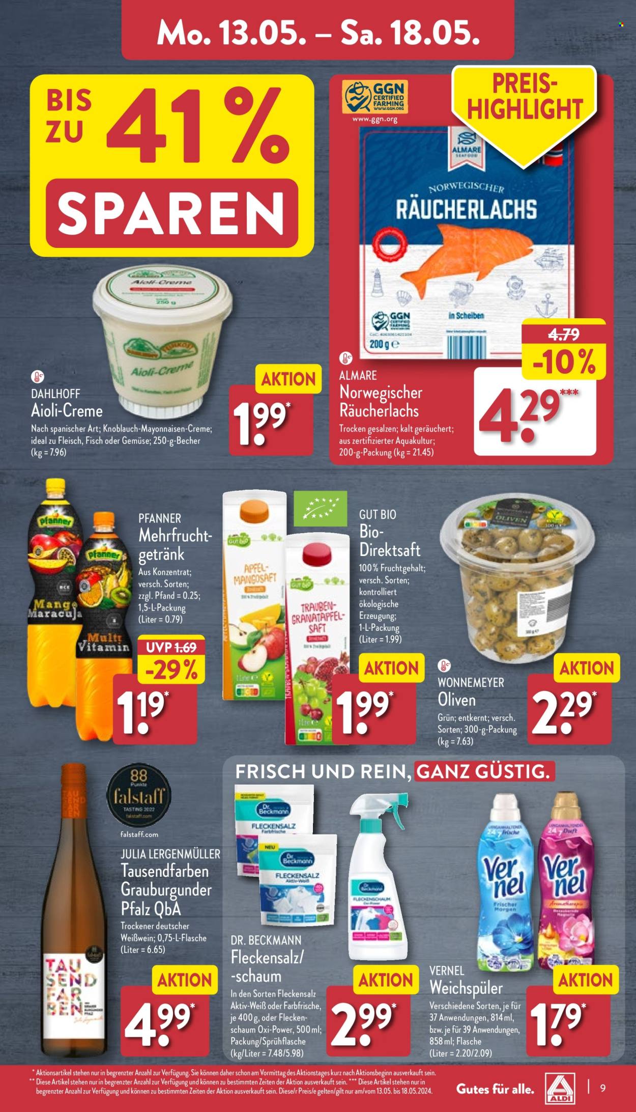 ALDI Nord Prospekte  - 13.05.2024 - 18.05.2024. Seite 9