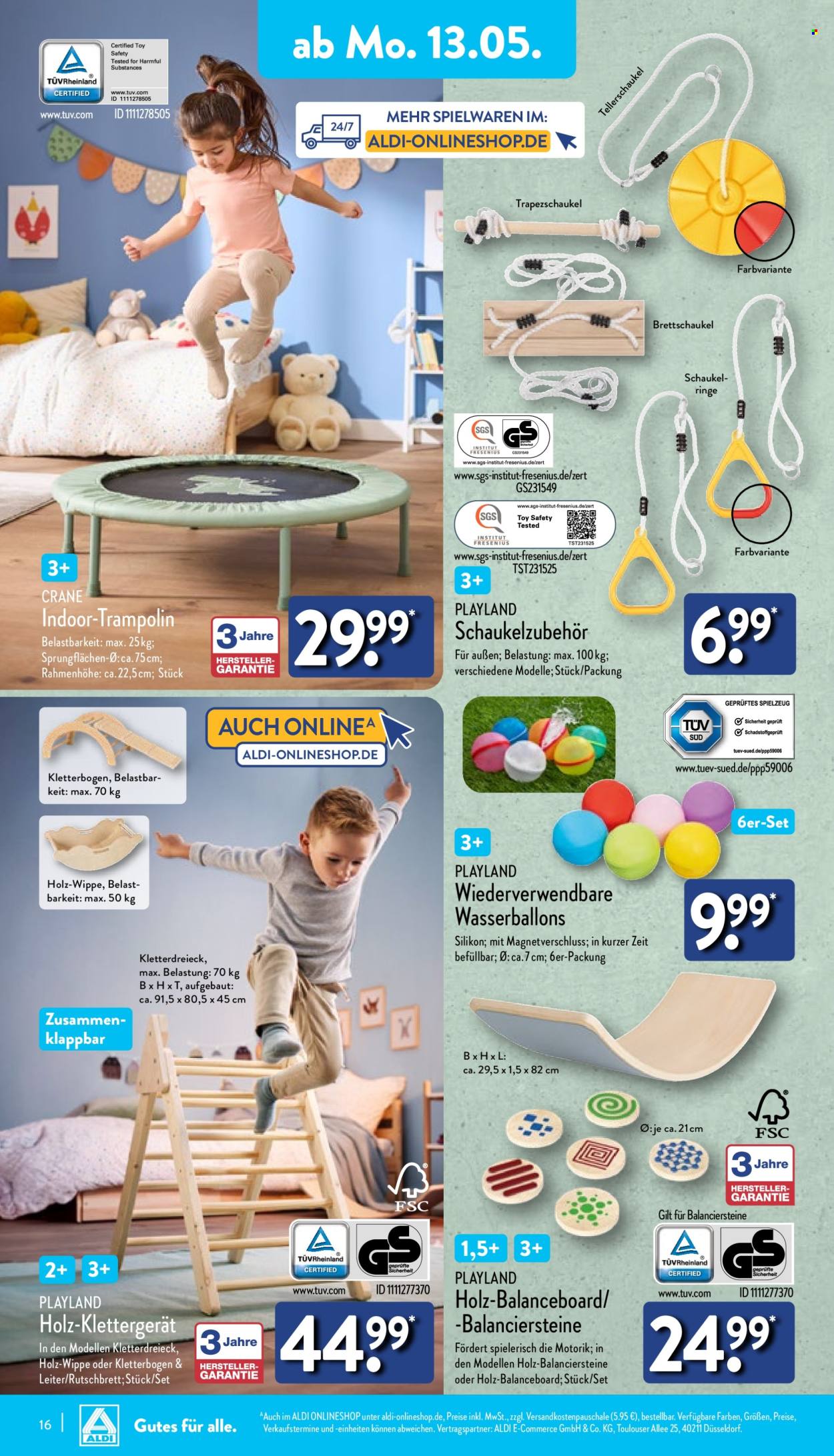 ALDI Nord Prospekte  - 13.05.2024 - 18.05.2024. Seite 16