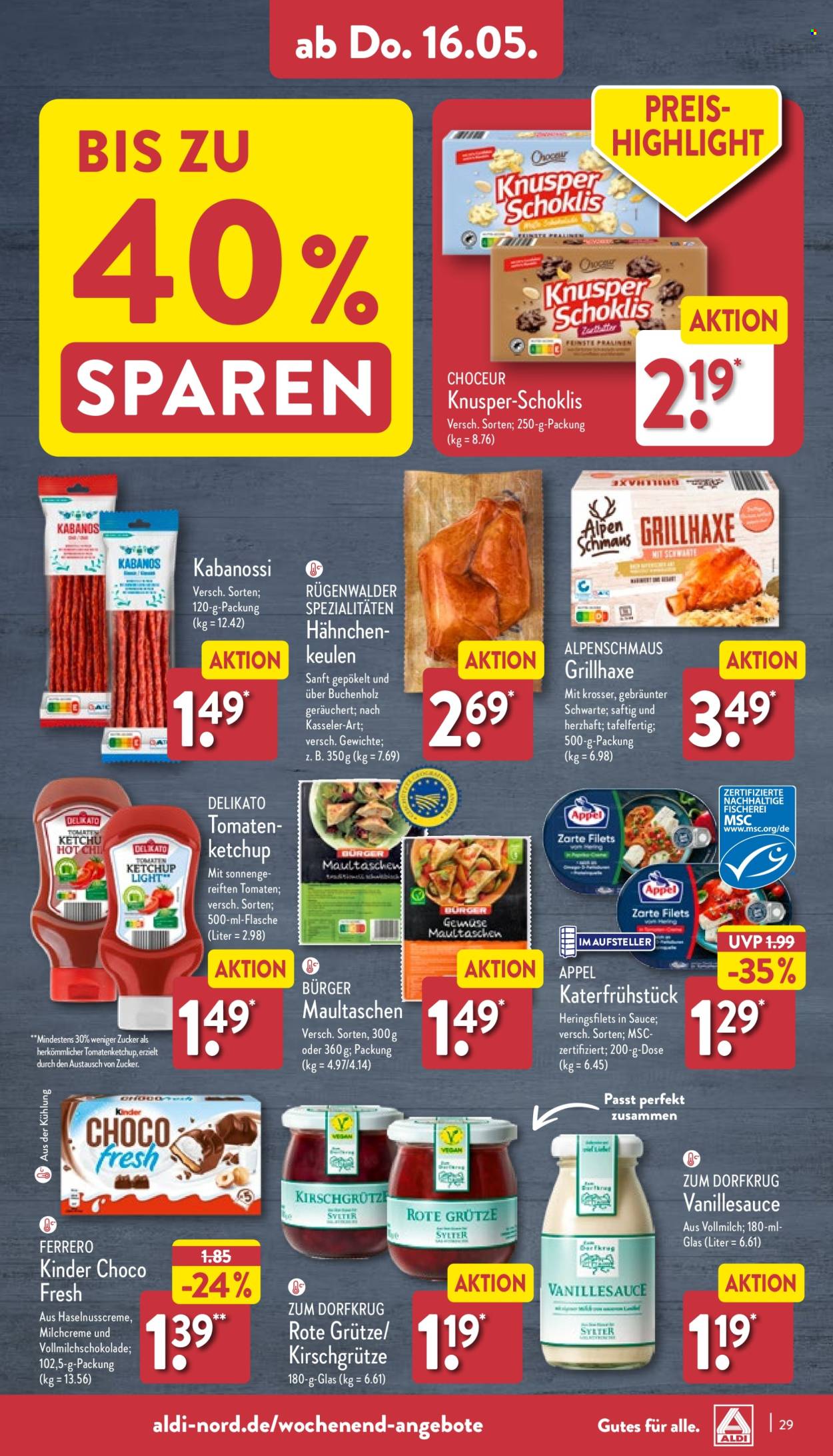 ALDI Nord Prospekte  - 13.05.2024 - 18.05.2024. Seite 29