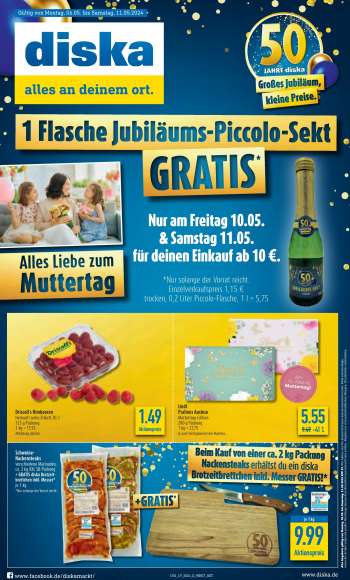 Prospekte Diska - 6.05.2024 - 11.05.2024.