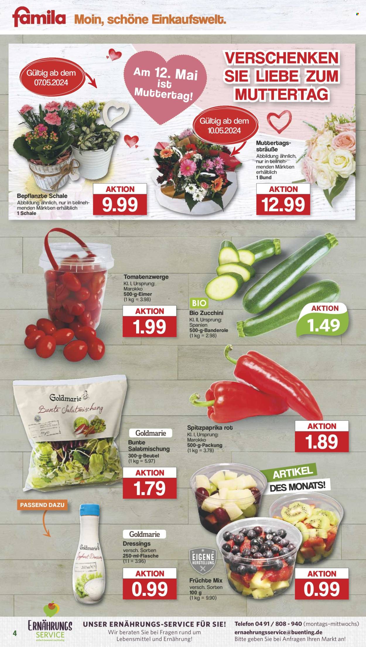 famila Prospekte  - 6.05.2024 - 11.05.2024. Seite 4