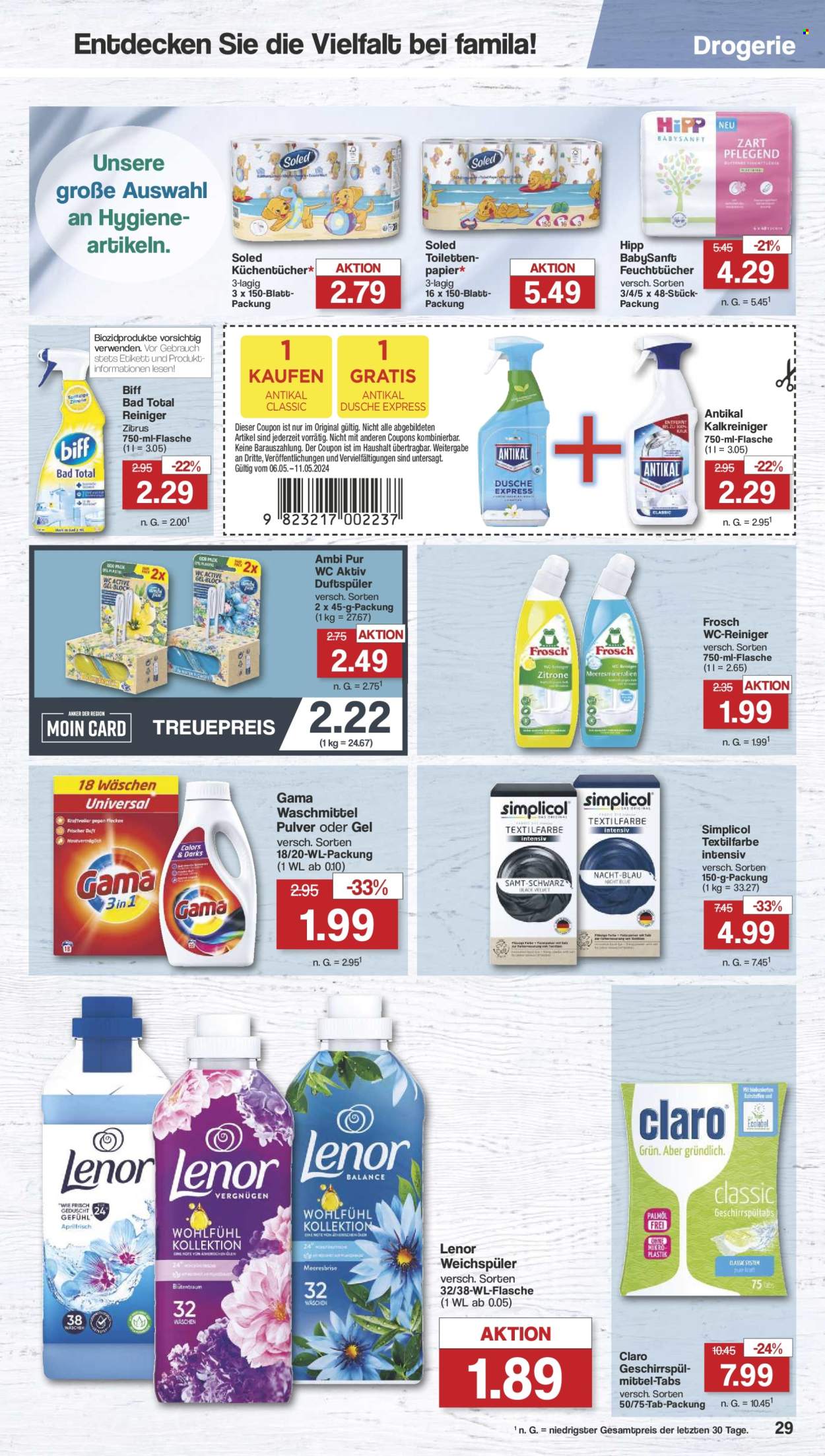 famila Prospekte  - 6.05.2024 - 11.05.2024. Seite 30