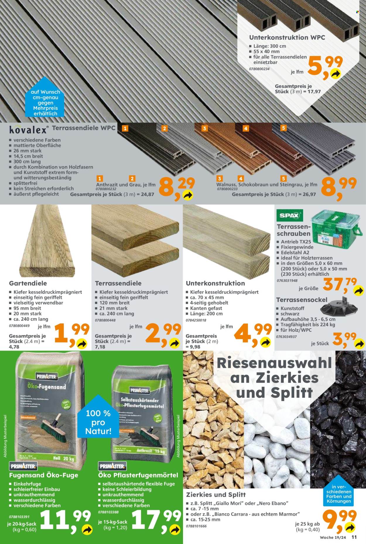 Globus Baumarkt Prospekte  - 6.05.2024 - 11.05.2024. Seite 11