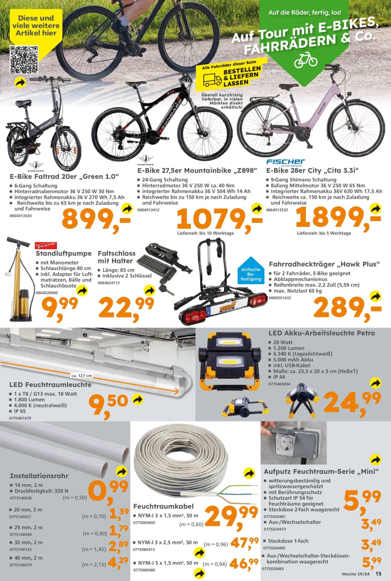 Globus Baumarkt Prospekte  - 6.05.2024 - 11.05.2024. Seite 15