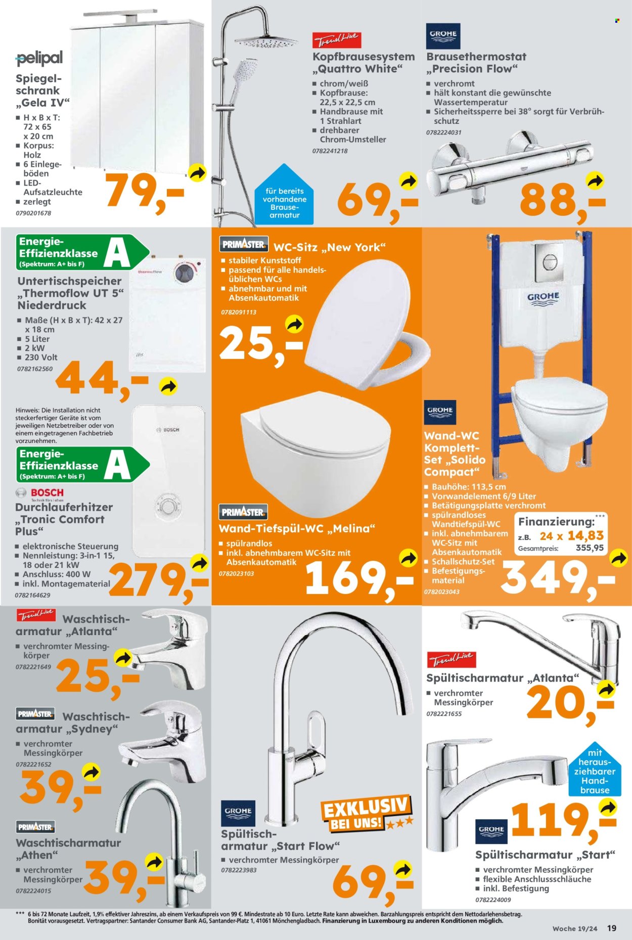 Globus Baumarkt Prospekte  - 6.05.2024 - 11.05.2024. Seite 19