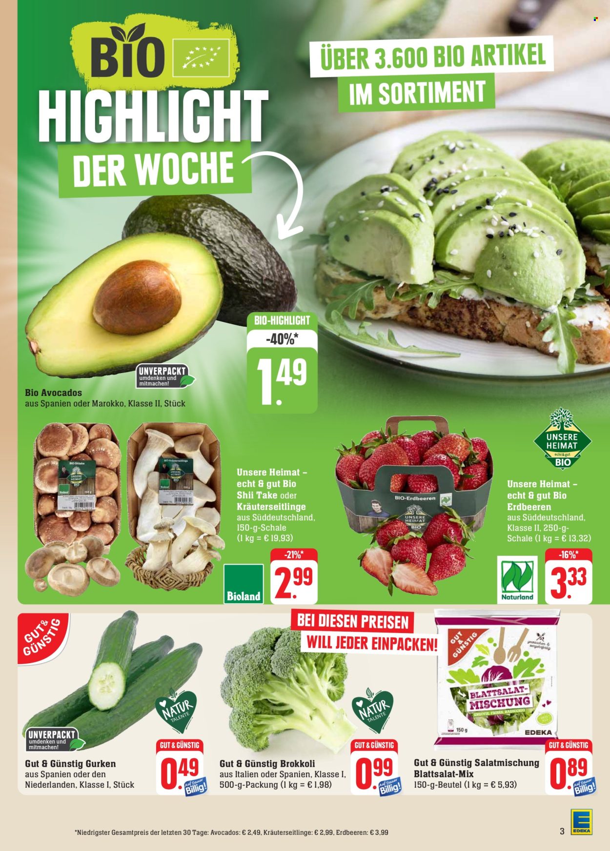 Edeka Prospekte  - 6.05.2024 - 11.05.2024. Seite 3