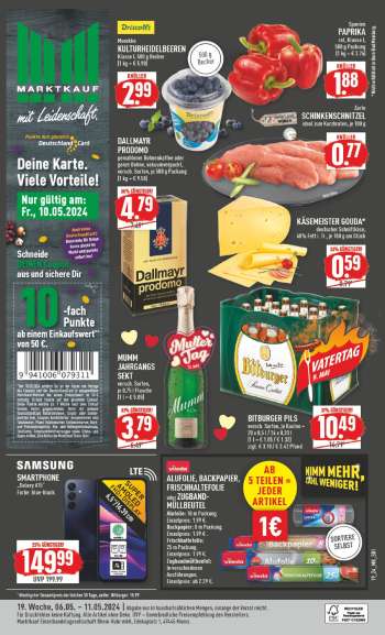 Prospekte Marktkauf - 6.05.2024 - 11.05.2024.