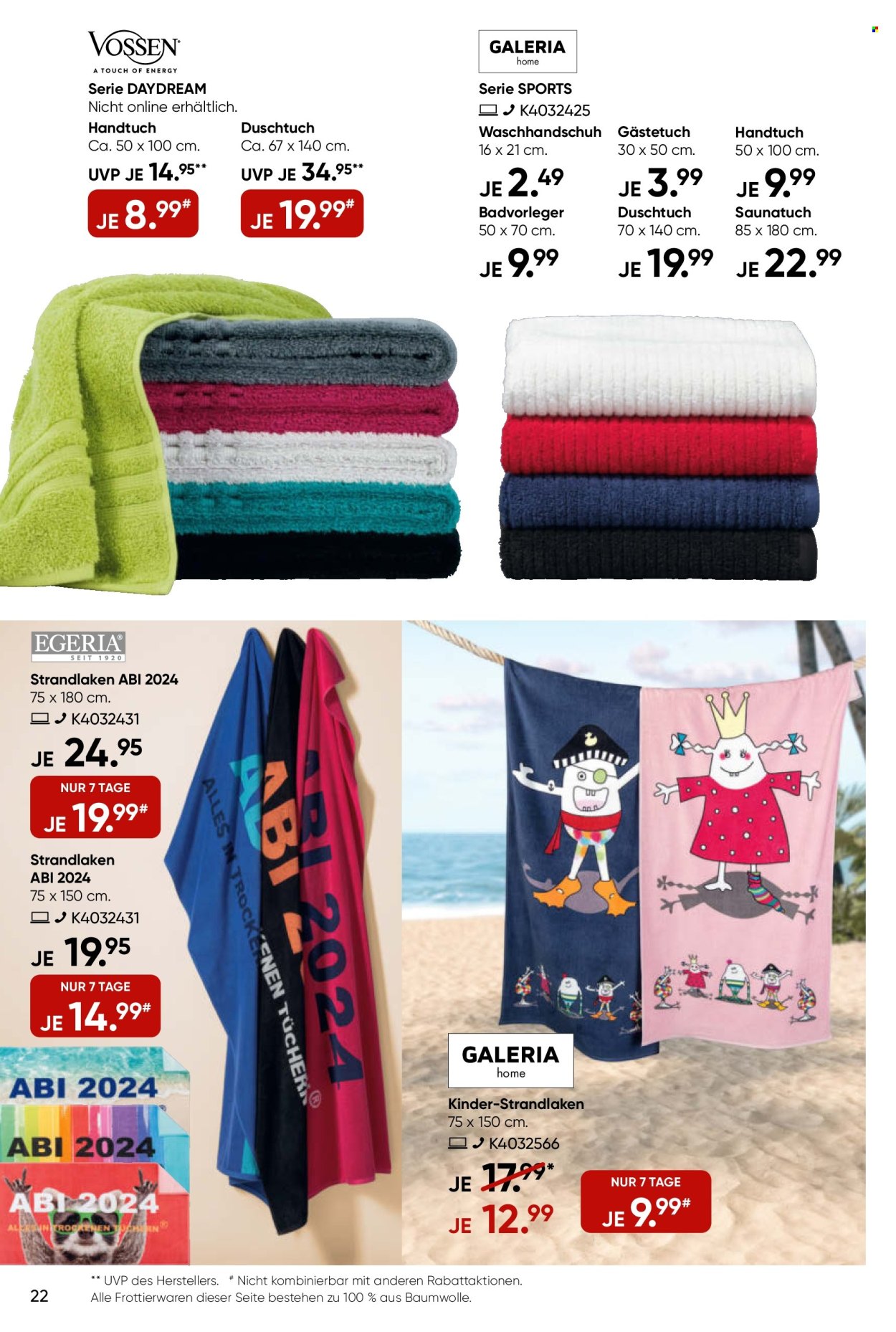 GALERIA Karstadt Kaufhof Prospekte  - 6.05.2024 - 12.05.2024. Seite 22
