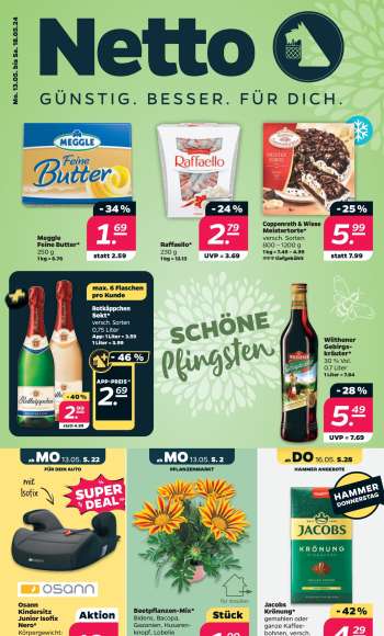 Prospekte Netto - 13.05.2024 - 18.05.2024.