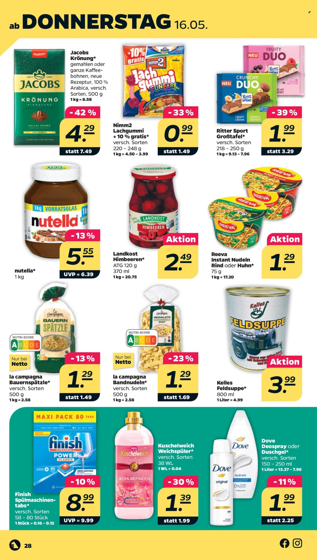 Netto Prospekte  - 13.05.2024 - 18.05.2024. Seite 28