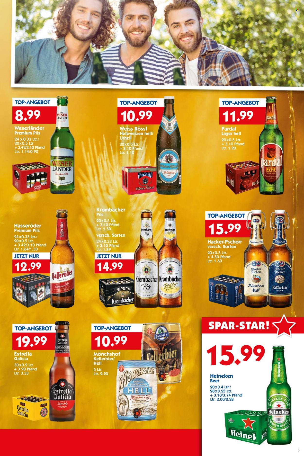 Hol'ab! Getränkemarkt Prospekte  - 6.05.2024 - 11.05.2024. Seite 3