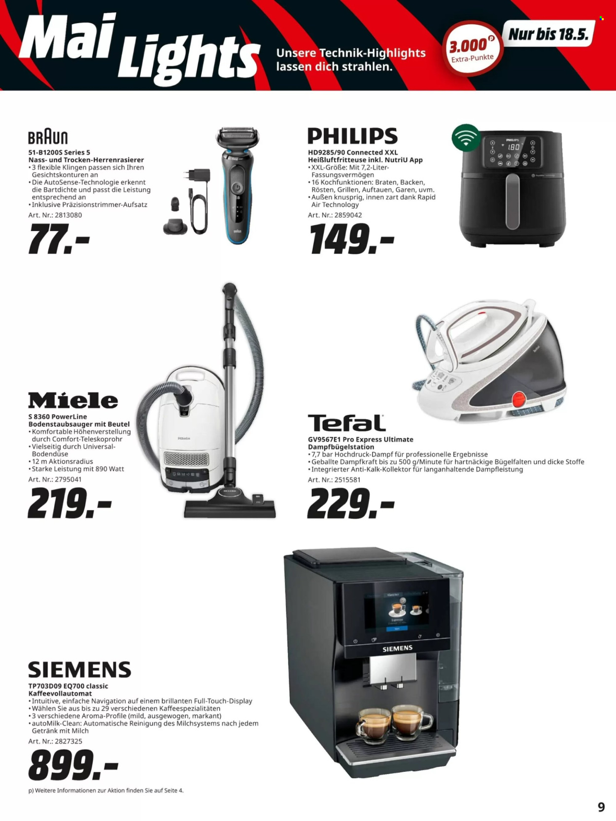 MediaMarkt Prospekte  - 6.05.2024 - 21.05.2024. Seite 9