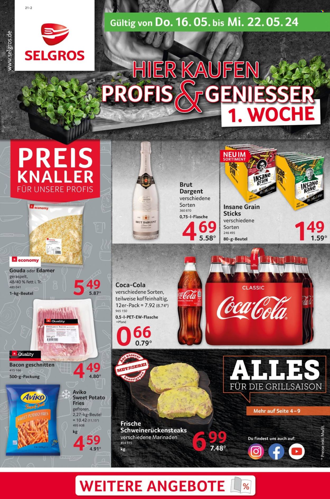 Selgros Prospekte  - 16.05.2024 - 22.05.2024. Seite 1